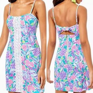 Lilly Pulitzer Colorful Floral Mini Dress